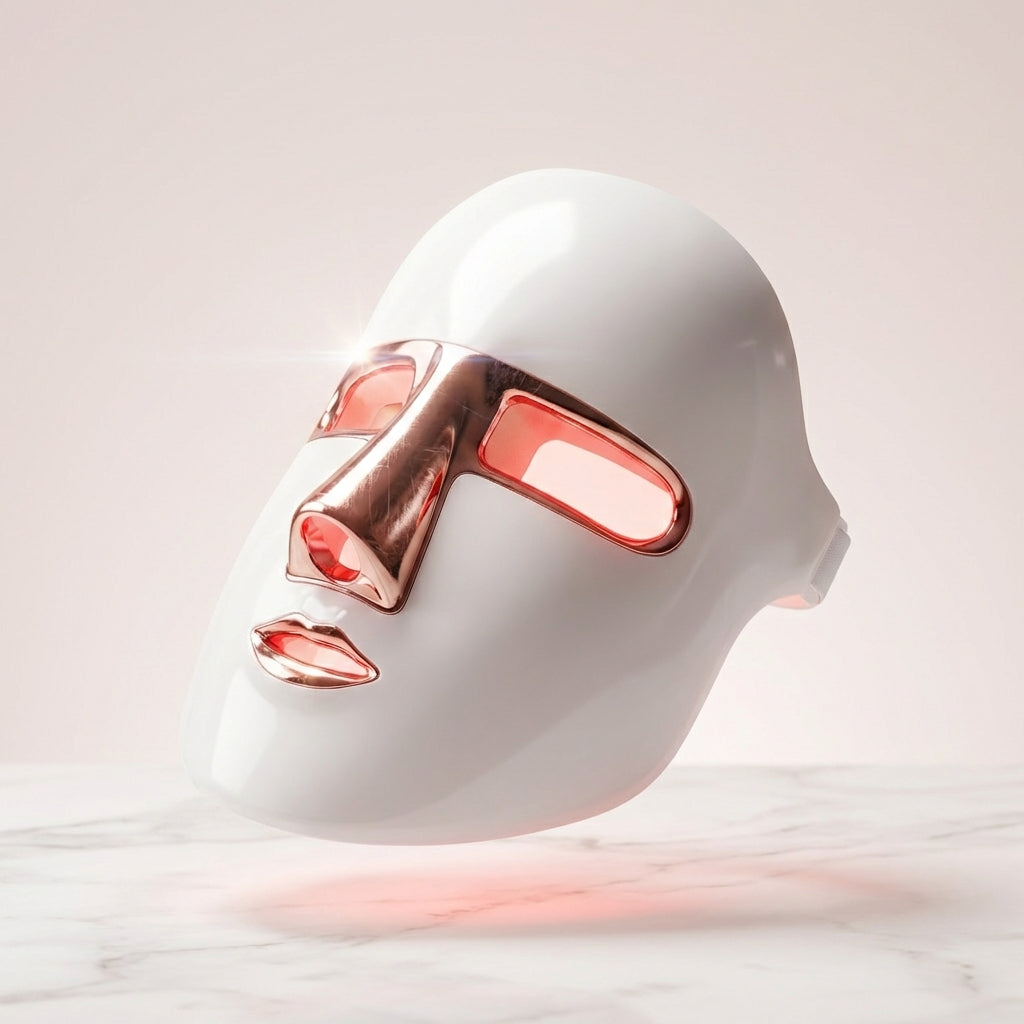 Illuminae LED Light Therapy Mask in rose gold
